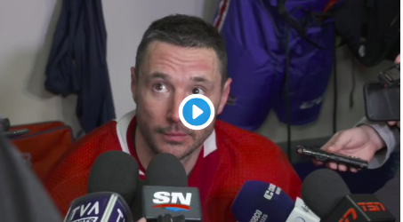 On voit qu'Ilya Kovalchuk n'y croit pas quand il le dit...