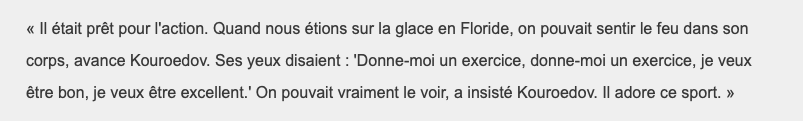 Pendant que Carey Price et compagnie se la COULE DOUCE dans le sud...