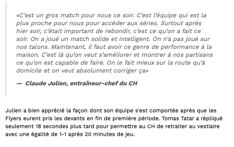 Pendant que Quinn Hughes a une saison DIGNE du NORRIS..