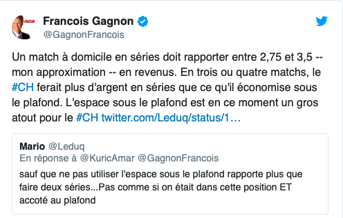 Quand le CASH de Molson est AFFECTÉ...