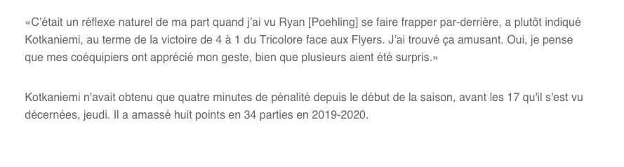 Trevor Timmins doit être CRAMPÉ..