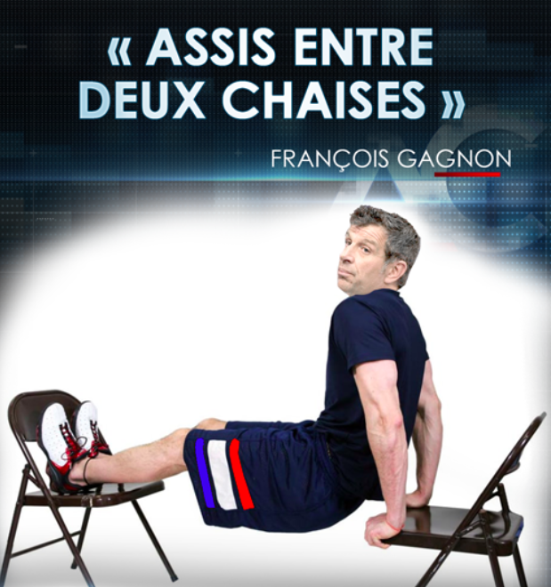 ASSIS entre deux CHAISES...Ou proche de la porte de sortie?