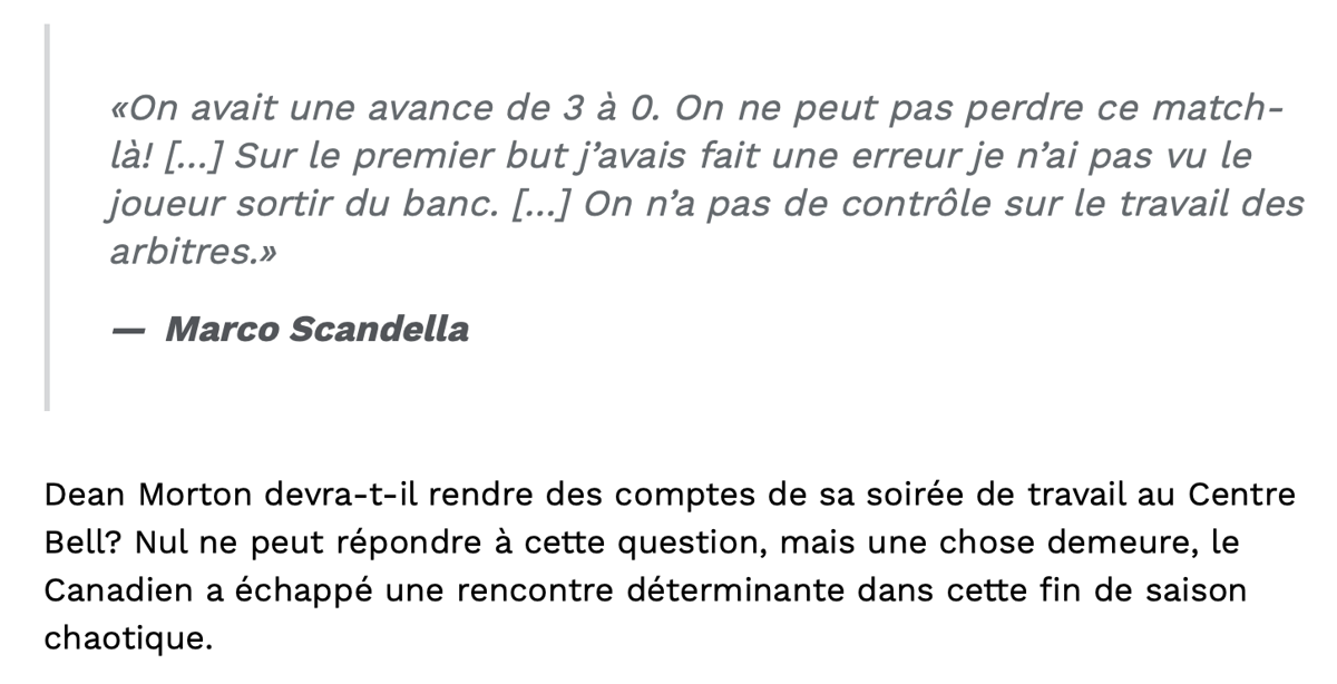 Ça va être parfait pour le petit sac à Bergevin...