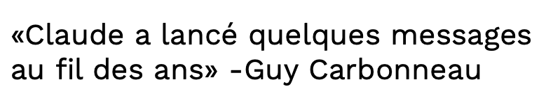 Claude Julien a lancé des messages à Marc Bergevin toute l'année....