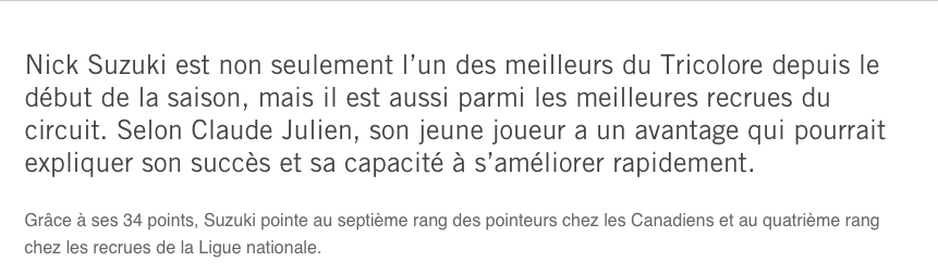 Claude Julien joue au gars qui fait confiance aux jeunes..