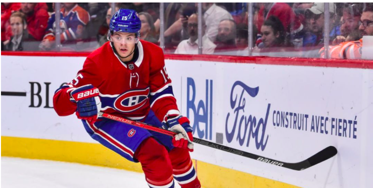 Daniel Brière...un autre en train de CHOUCHOUTER Jesperi Kotkaniemi....