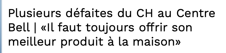 Geoff Molson devrait BAISSER le PRIX de ses TICKETS..