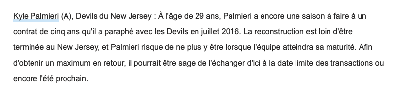 Ilya Kovalchuk et Jeff Petry seront ÉCHANGÉS selon....