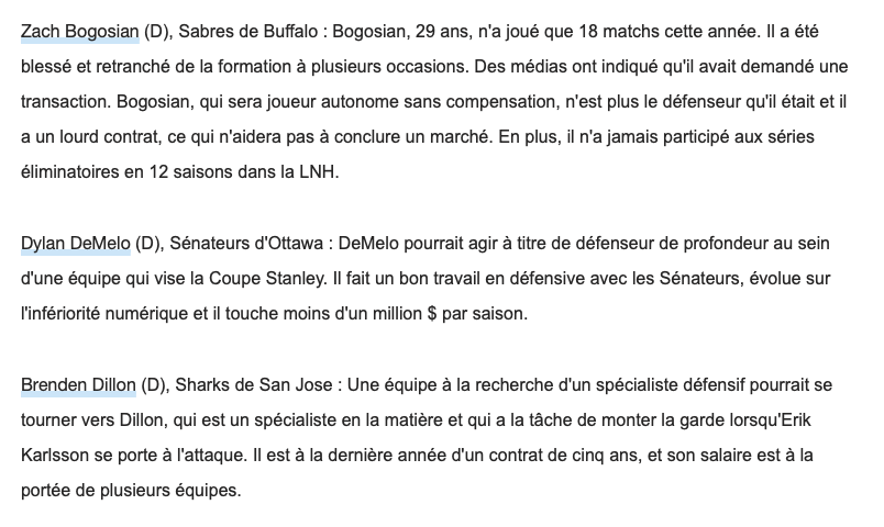 Ilya Kovalchuk et Jeff Petry seront ÉCHANGÉS selon....