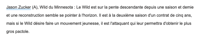 Ilya Kovalchuk et Jeff Petry seront ÉCHANGÉS selon....