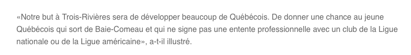 Jean-Charles Lajoie et Renaud Lavoie...nés pour un PETIT PAIN...