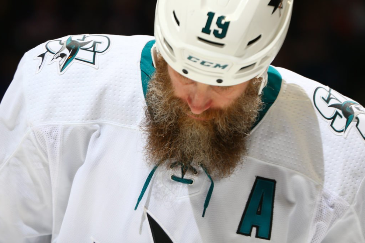 Joe Thornton est en CR...contre son DG...