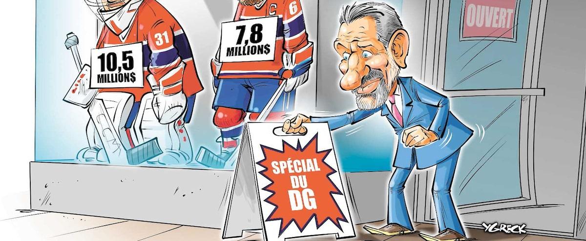 Marc Bergevin EXCELLE dans une AFFAIRE...VENDRE...