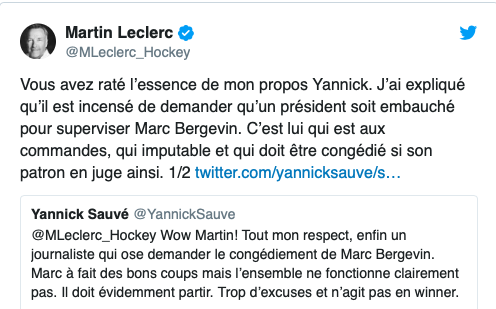 Martin Leclerc...vient de perdre TOUTE CRÉDIBILITÉ...