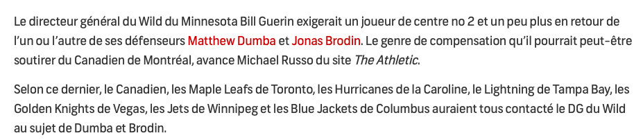 Max Domi au Minnesota????  THE ATHLETIC lit Hocket30!!!!!