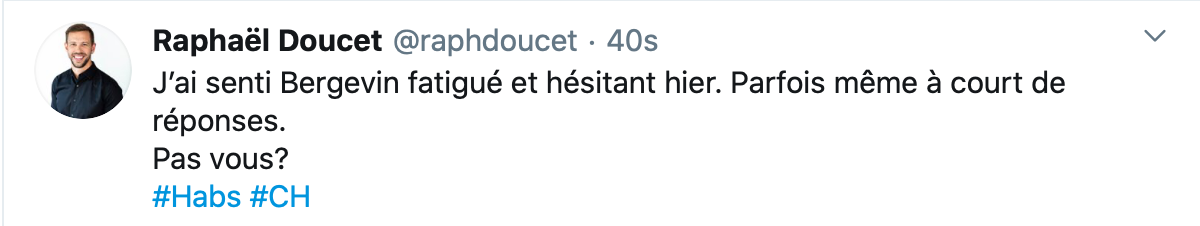 Même les journalistes FEFANS Québécois trouvent...