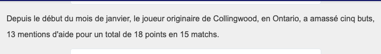 Ne vous laissez pas BERNER par le site du Canadien de Montréal..