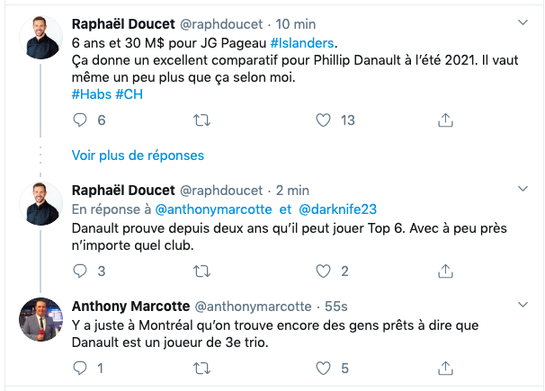 Phil Danault sera SURPAYÉ...à cause de la radio communautaire...