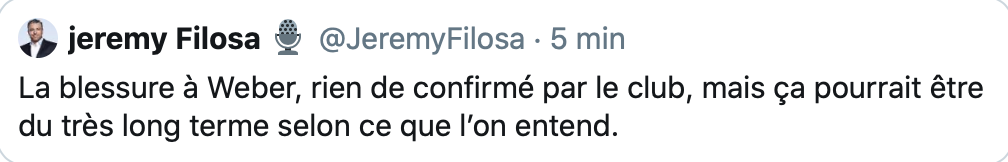 Un autre qui semble confirmé notre INFO...