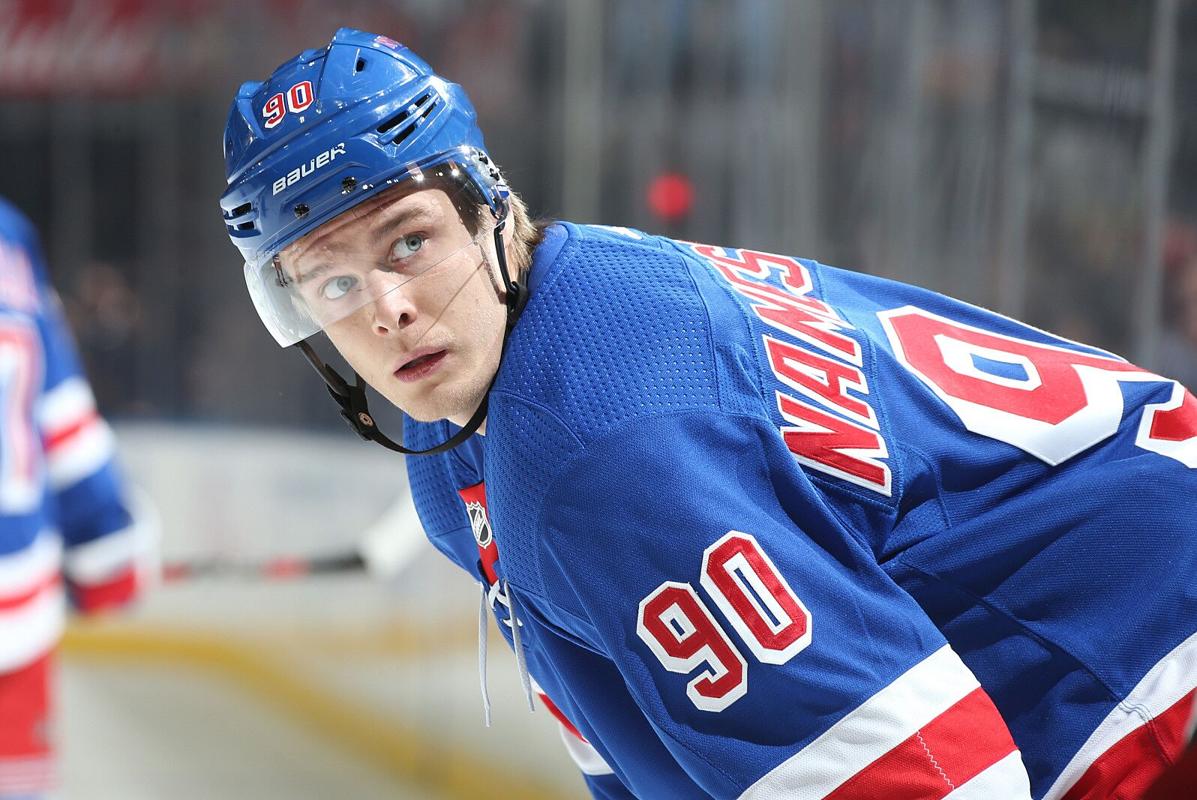 Vladislav Namestnikov dans les GRADINS en vue d'une transaction....