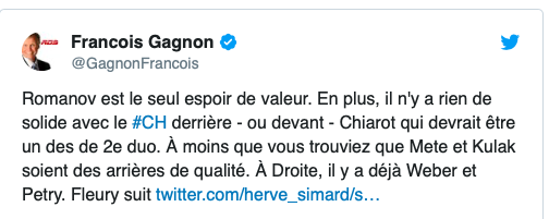 Voilà pourquoi Ryan Graves intéresse Marc Bergevin...