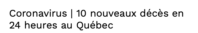 À ceux qui CHIALENT parce que le hockey est ARRÊTÉ..