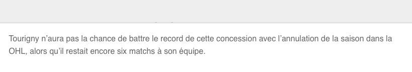 André Tourigny doit avoir envie de TOUT CASSER...