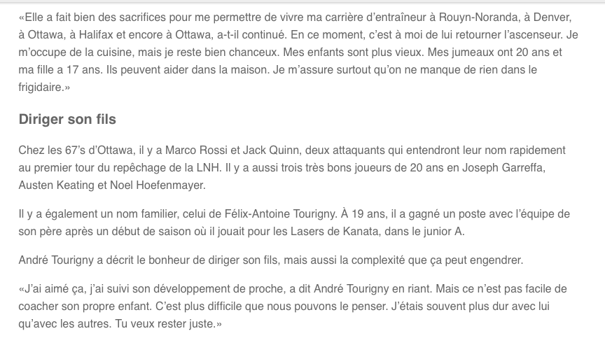 André Tourigny doit avoir envie de TOUT CASSER...