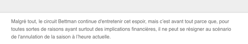 Après avoir RI du CORONAVIRUS, Renaud Lavoie....