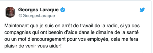 Au tour de Georges Laraque...