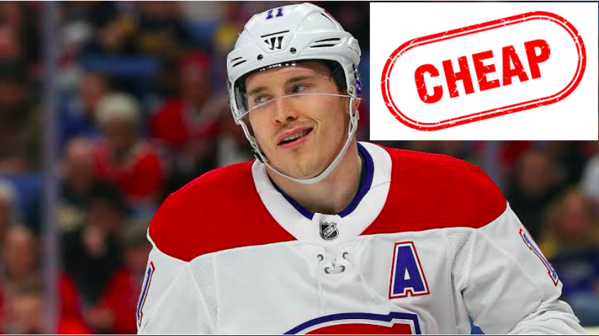 Brendan Gallagher CAPOTE pour son CASH PERDU!!!!