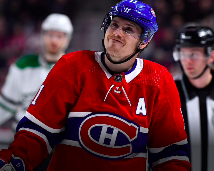 Brendan Gallagher CHOKE pour son FUTUR CONTRAT.