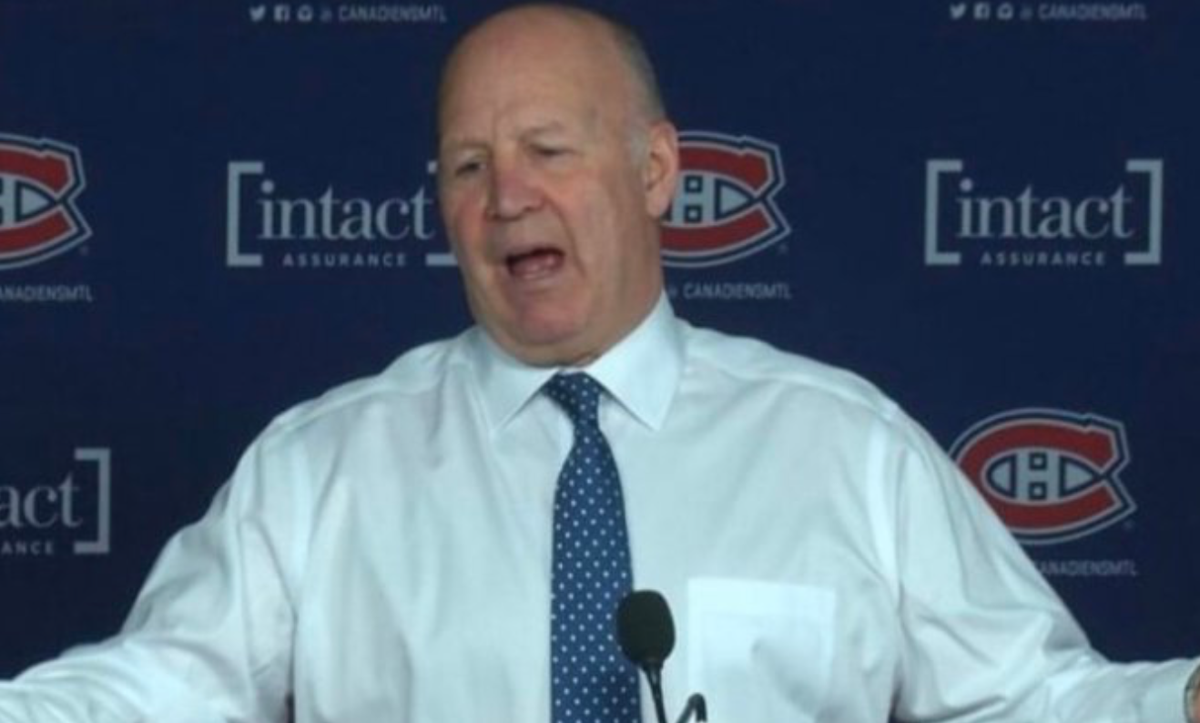 Claude Julien a presque traité un journaliste d'imbécile...