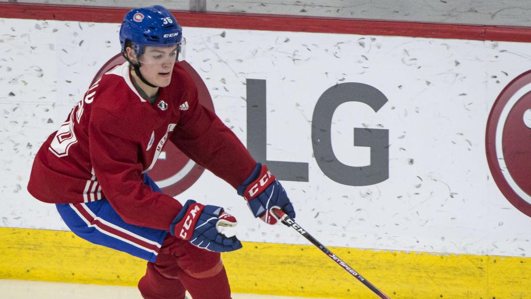 Cole Caufield est en communication constante avec le Canadien...