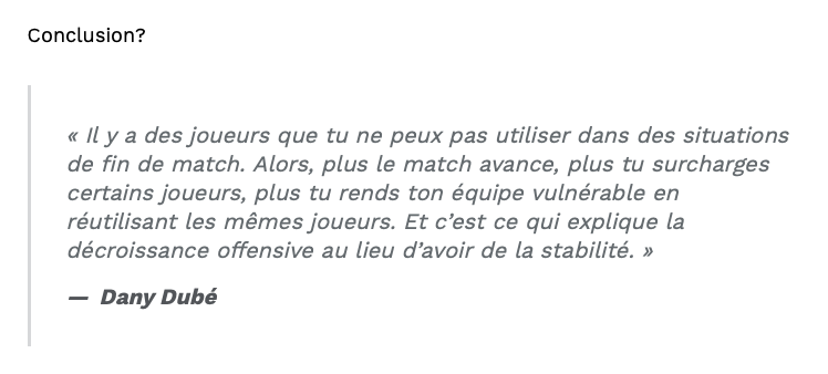 CONGÉDIEMENT de Marc Bergevin: Dany Dubé continue sa campagne....