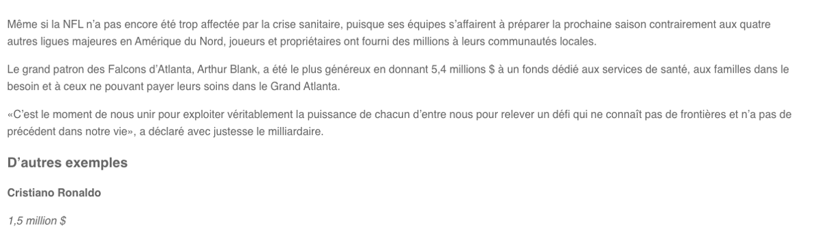 Est-ce que tous ces MILLIONNAIRES GÉNÉREUX vont convaincre Molson...