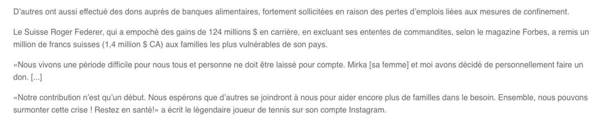 Est-ce que tous ces MILLIONNAIRES GÉNÉREUX vont convaincre Molson...