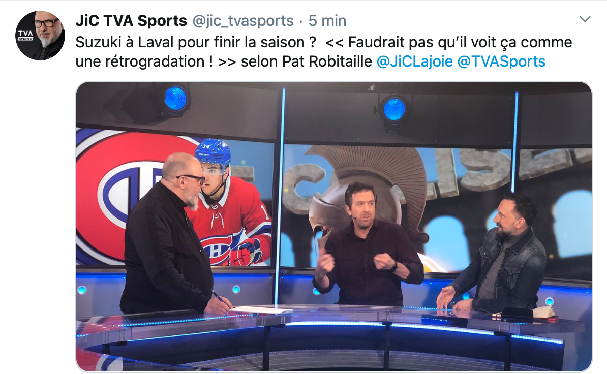 Faudrait dire à Jean-Charles et ses ti amis...