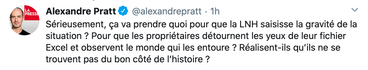 Gary Bettman n'aura pas le choix d'annuler...