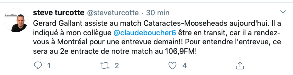 Gerard Gallant a une ENTREVUE avec Marc Bergevin DEMAIN!!!!!!!