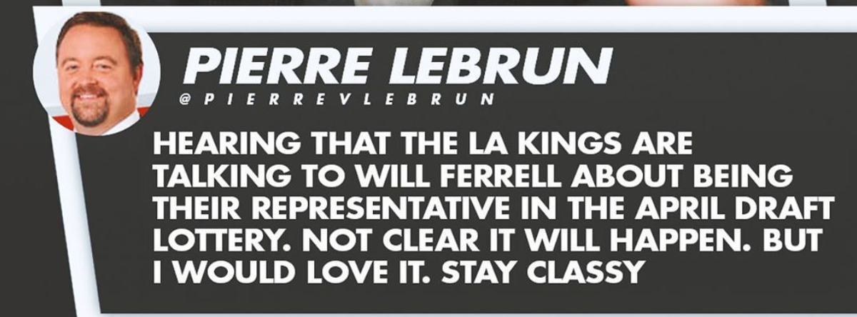 HAHA...Will Ferrell va représenter les Kings...