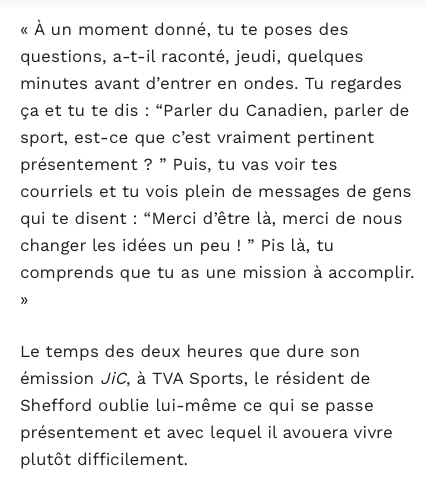 Il faut trouver un nouveau SURNOM à Jean-Charles Lajoie...