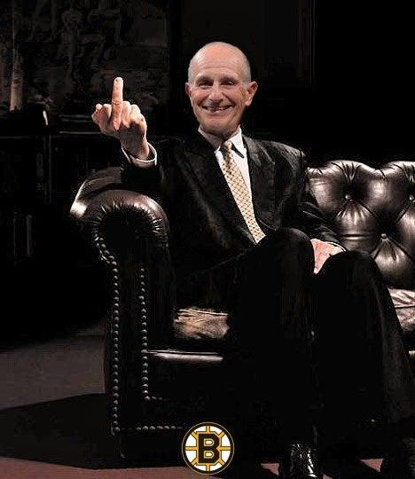 Jeremy Jacobs a fait un GEOFF MOLSON!!!