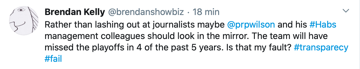 La guerre est pognée entre le directeur des communications du CH et un journaliste de la Gazette...