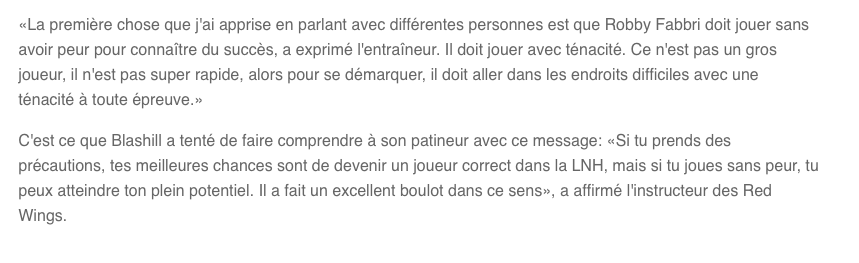 Le coach des Red Wings...INSULTÉ de tous bords tout côtés...sur les réseaux sociaux...