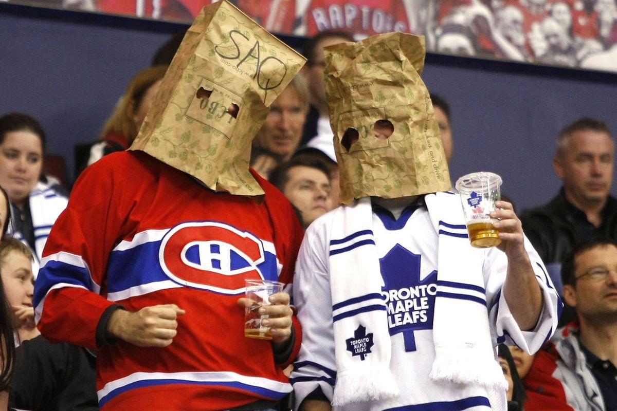 Les fans des Leafs sont CHEAP comme Molson!!!