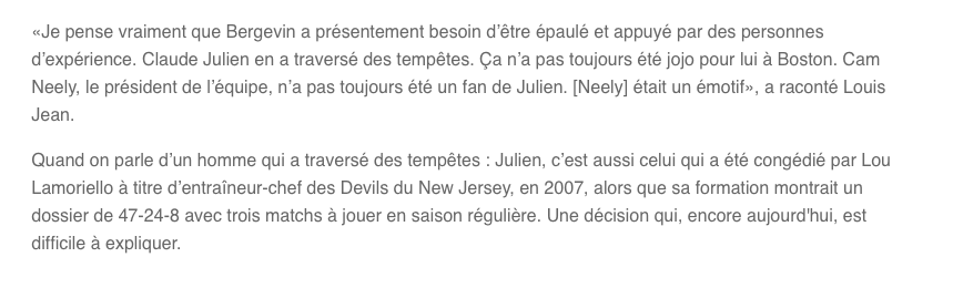 Marc Bergevin IGNORANT...sans son secondaire 5...