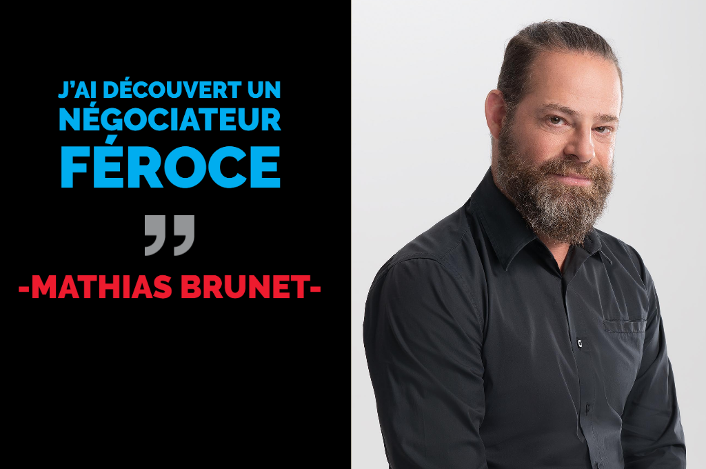 Mathias Brunet, la LICHERIE est de retour!!!