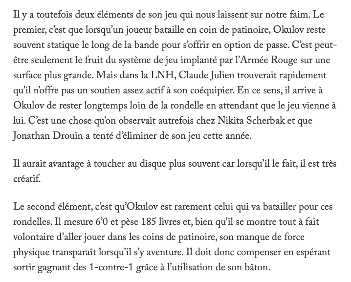 Qui est Konstantin Okulov? Découvrez le FUTUR ATTAQUANT du CH...