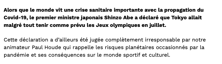 Selon Pierre LeBrun...